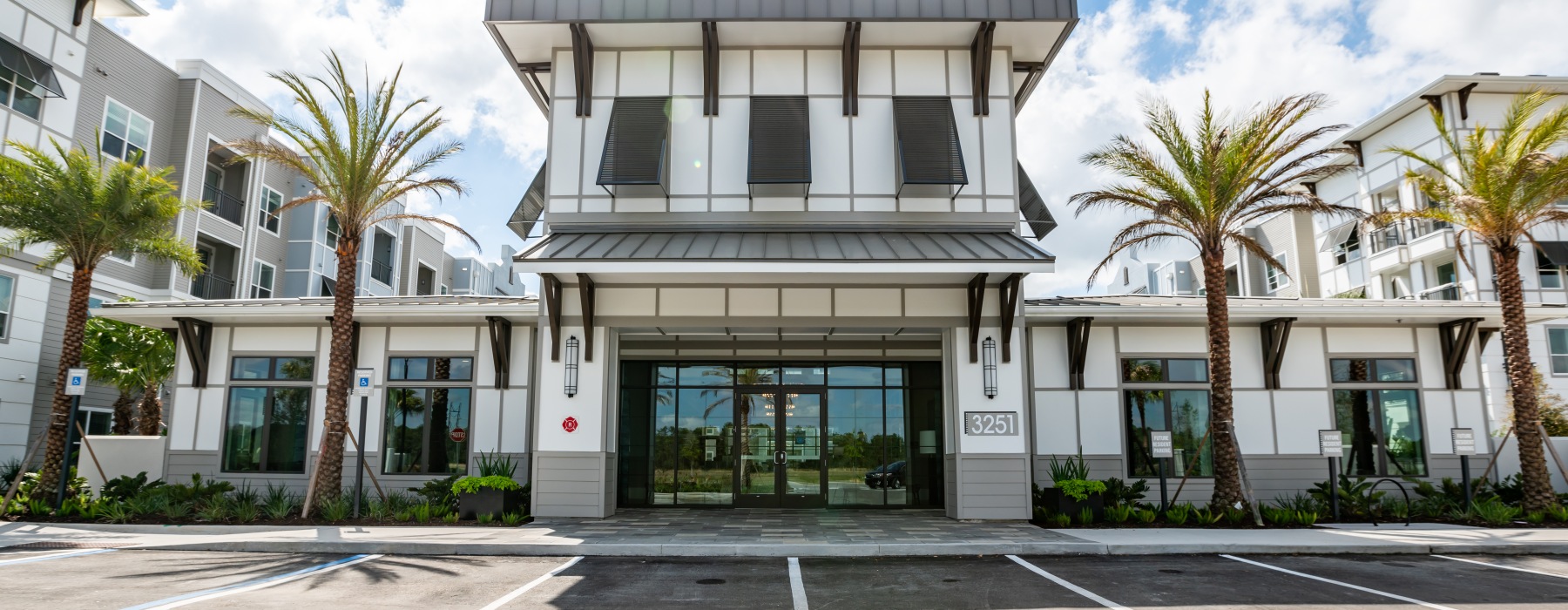 Image of Exterior of Leasing Office Building
